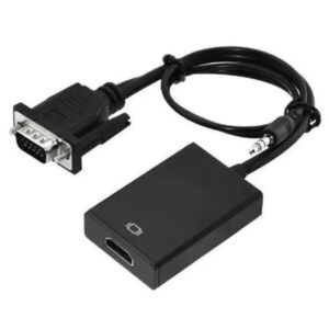Adaptador Conversor VGA x HDMI c/ Audio e Video (KAP-V078)