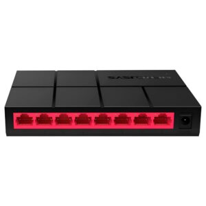 Hub Switch Mercusys MS108G 8 Portas - 10/100/1000Mbps
