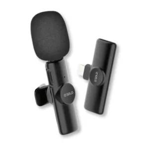 Microfone de Lapela Sem Fio Para Iphone A´gold (MCF-02)