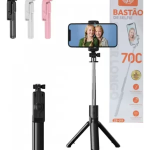 Bastão de Selfie Com Luz Altomex (ZB-012)