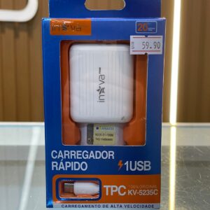 Carregador Rapido Tipo-C 20w Inova (KV-5235C)