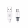 Cabo HREBOS USB para USB C 1.2M TURBO 4.0 HS-69
