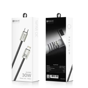 Cabo Iphone Premium  Hrebos Usb C x Iphone Lightning (CB-390I)
