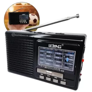Rádio Am Fm Tv Mp3 Usb / TF Original Lelong 127/220v (Le-676)