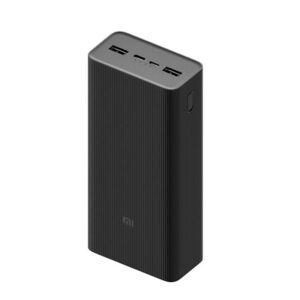 Carregador Portátil Xiaomi PB3018ZM 30000MAH / USB / Micro USB / USB-C - Preto