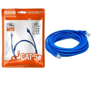 Cabo de Rede Cat.5e 10M PC-ETHU100BL Patch Cord Plus Cable