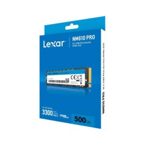 SSD Lexar M.2 500GB NM610 Pro NVMe
