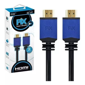 Cabo Hdmi 1,5m 8K Pix